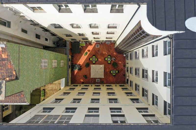Inner courtyard